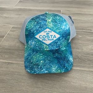Costa Hat Baseball Cap NWT Blue